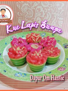 Foto resep Kue Lapis Bunga 🌺🌸🏵️