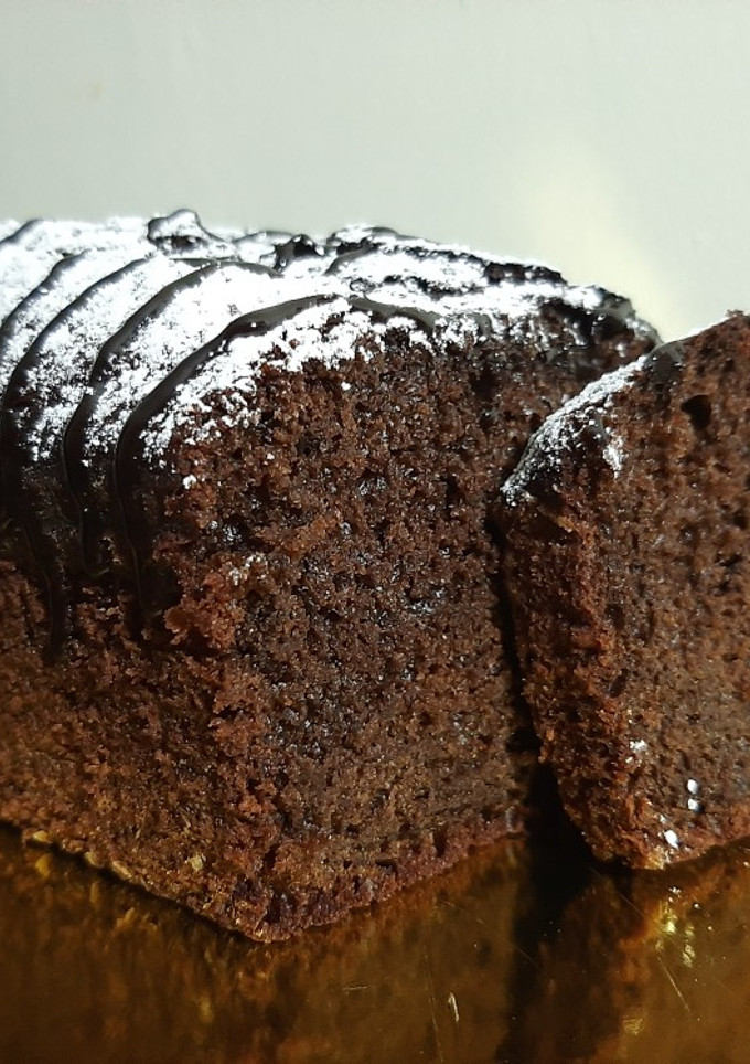 Una foto de Queque húmedo de chocolate