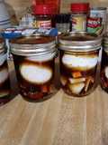 Pickled soy eggs