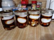 A picture of red chilli garlic pickle
