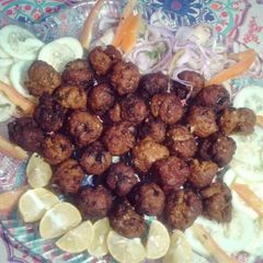 A picture of Kasche qeeme ke kabab.