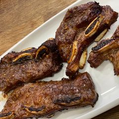A picture of Sticky and sweet beef short ribs (Airfryer).