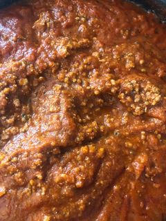 Una foto de Salsa boloñesa