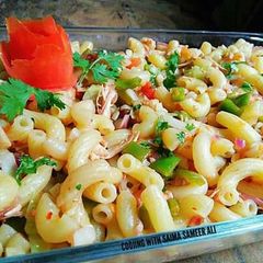A picture of Chicken veg macaronis #ramadankitayari.