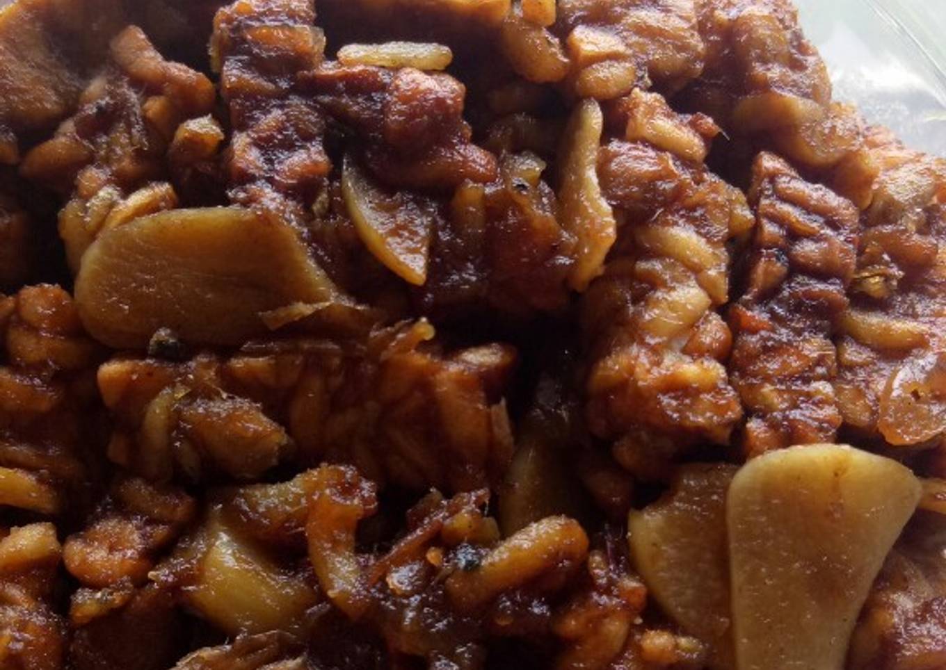 Kering tempe teri oven kriuk nan super sehat