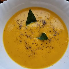 A picture of Carrot Soup.