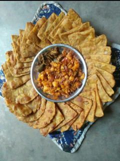 आलू की पूड़ी (Aloo ki puri recipe in Hindi) रेसिपी मुख्य फोटो