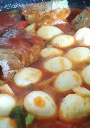 Foto resep Telor puyuh macarel