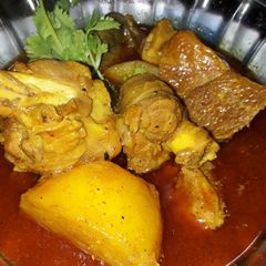 A picture of Mutton Steam Curry.