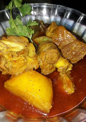 A picture of Mutton Steam Curry.