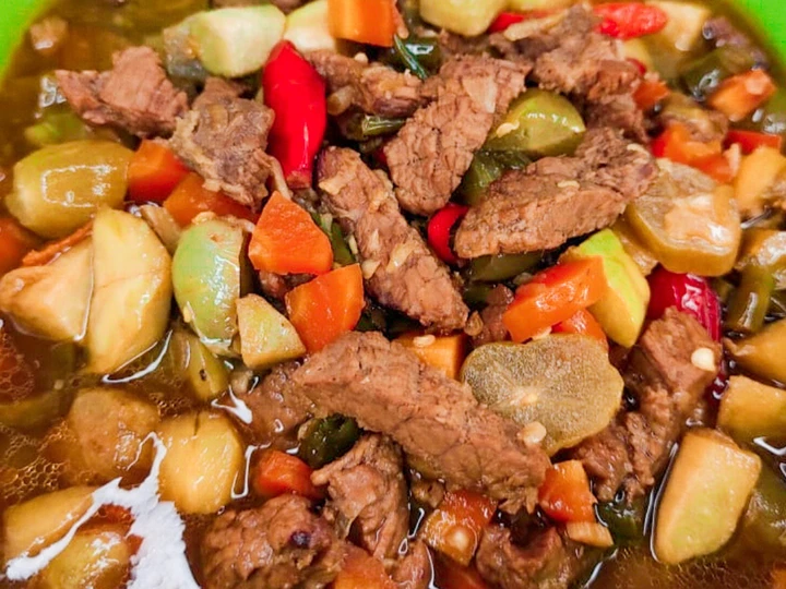 Cara Mudah Membuat Resep Asem - asem Daging Sapi yang Sempurna