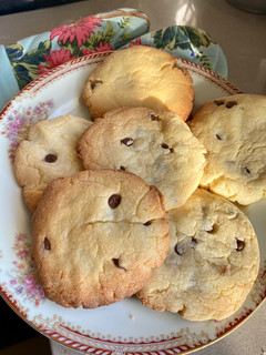 Una foto de Cookies con chispas de chocolate