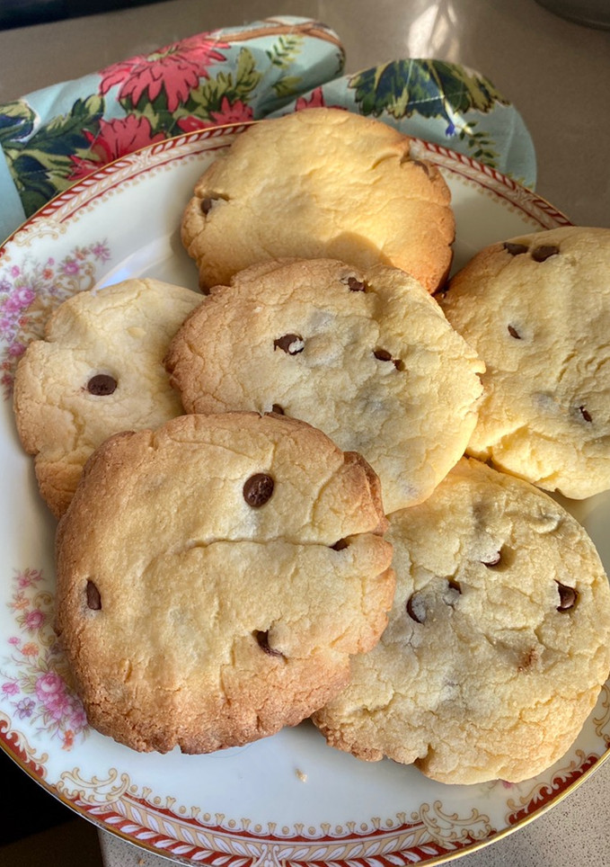 Una foto de Cookies con chispas de chocolate