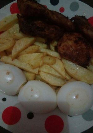 صورة لوصفة عشاء خفيف ههههه
