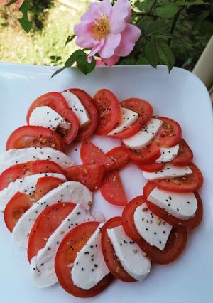 Une photo de Tomate mozzarella