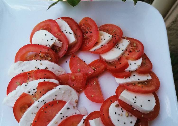 Comment Préparer Des Tomate mozzarella