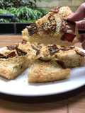 Smoke Beef Cheese Focaccia - No Knead