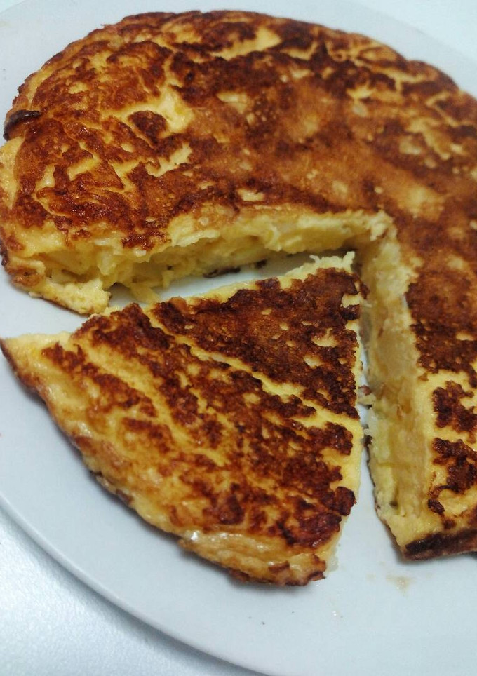 Una foto de Tortilla de patata al microondas