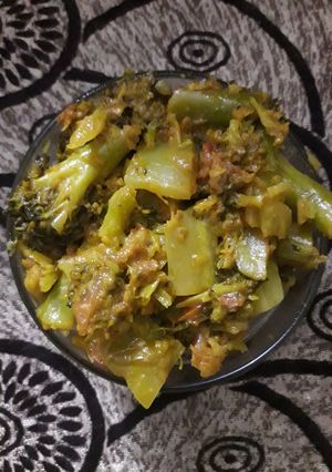 A picture of Masala Broccli.