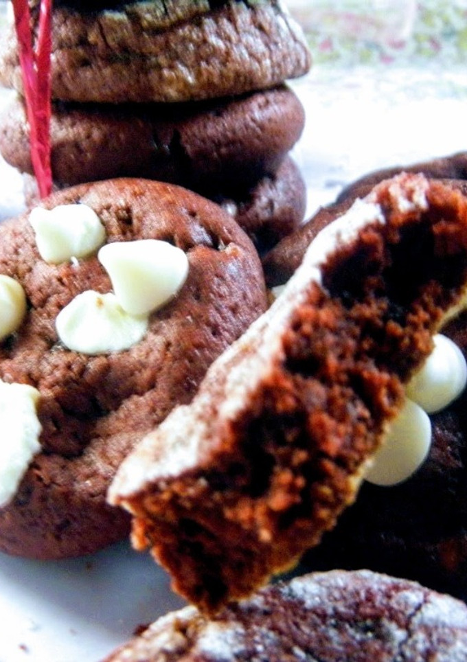 Una foto de Galletitas de chocolate y dulce de leche