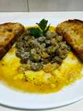 Stufato di fave e finocchio con pecorino romano