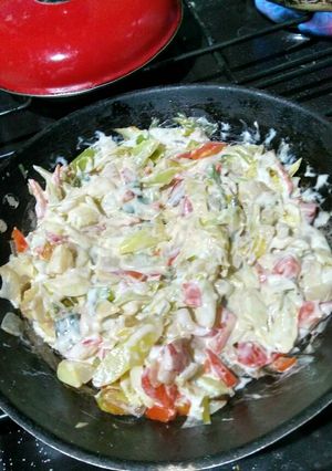 Una foto de Crema de verdeo u otra sin crema de leche (diet)