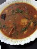 রুই মাছ দিয়ে গাঁঠি / কচুর মুখি