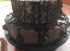Una foto de Pastel selva negra
