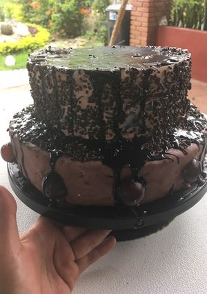 Una foto de Pastel selva negra