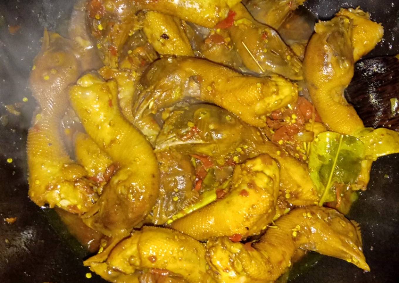 Rica rica kepala ayam hot