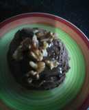 Postre en taza sin harina y sin azúcar. Se hace en 4 minutos