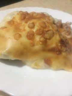 صورة لوصفة كوسا بالبشاميل روعه 👩🏻‍🍳