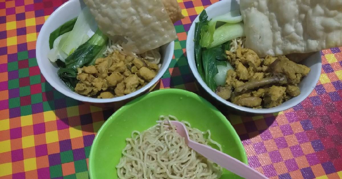 Resep Mie Ayam Abang Buatan Sendiri Masak Mie Dan Menata Kawan2nya