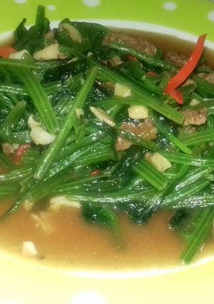 A picture of Stir Fry Spinach.