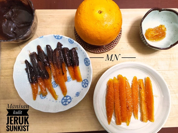 Langkah Gampang Menyiapkan Resep Manisan kulit jeruk Sunkist yang Uenak Anti Ribet, Menggugah Selera