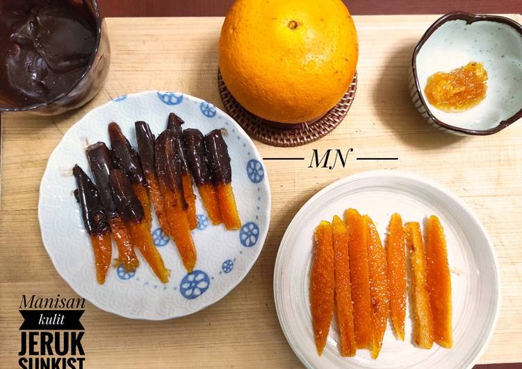 Cara Membuat Manisan kulit jeruk Sunkist yang Sempurna