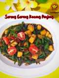 Sotong goreng dengan kacang panjang