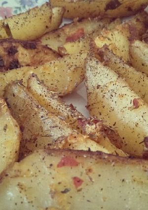 Foto resep Baked Potato Wedges
