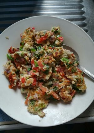 A picture of Scrambled eggs.