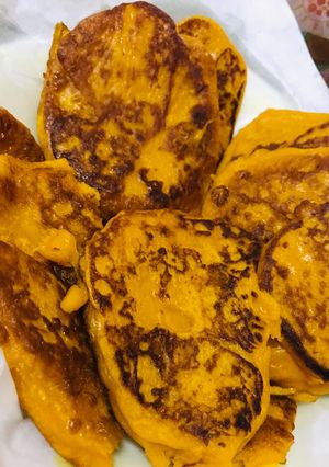 起司南瓜q煎餅 的食譜成品照片