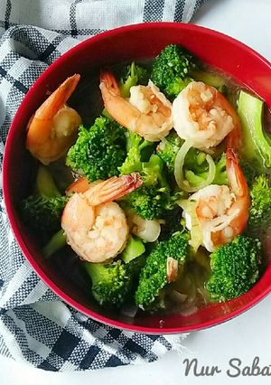 Foto resep Brokoli Cah Udang