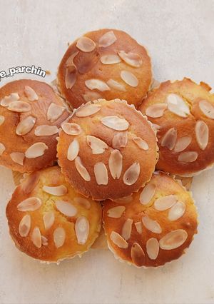عکسی از دستور کاپ کیک پرتقال با پرتقال درسته🌸👌😋