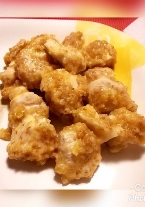 Foto di Pollo al profumo di arancia