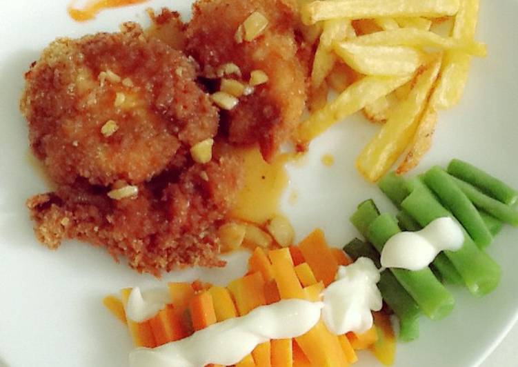Resep Chicken steak with barbeque sauce Anti Gagal