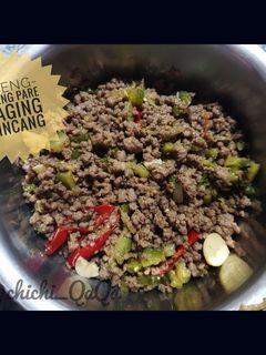 Foto resep Oseng Pare Daging Cincang