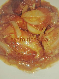 Foto resep Ayam Rica Rica saus pedas asam manis