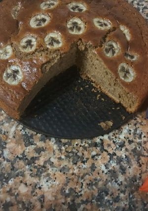 Una foto de Bizcocho de Plátano y cacao