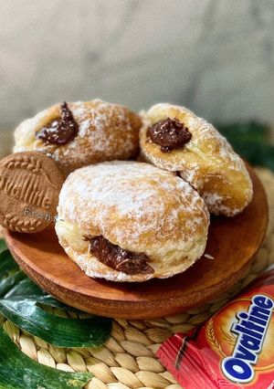 Foto resep Bomboloni Ovomaltine ~