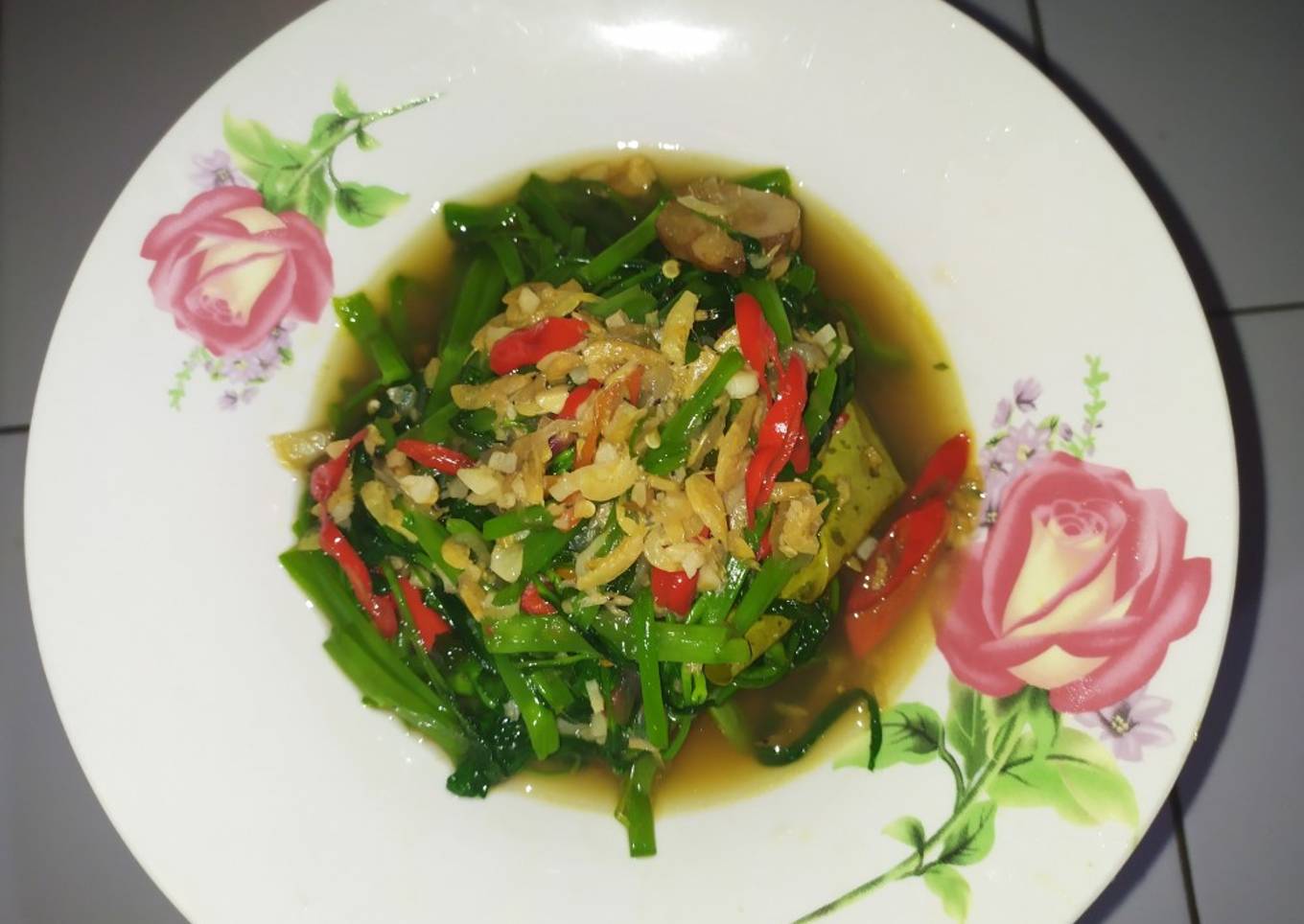 Kangkung Ebi Saos Tiram