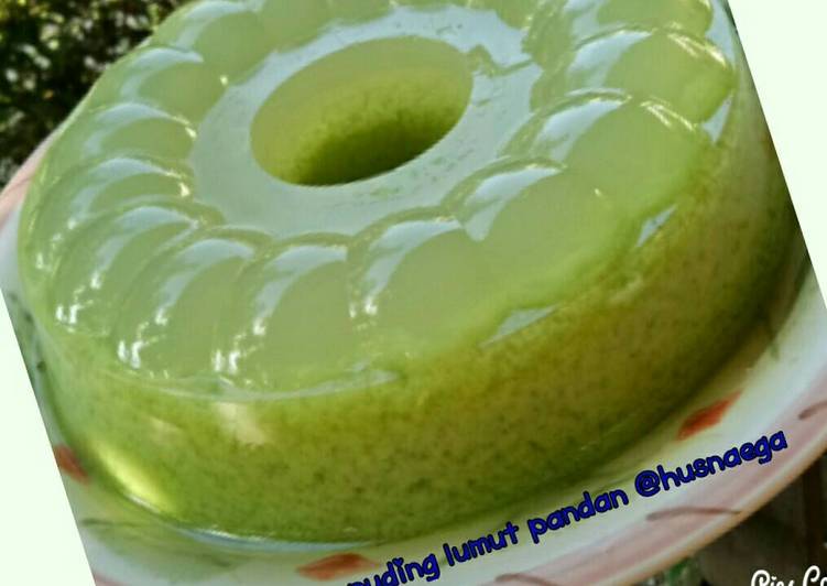 Puding lumut simple